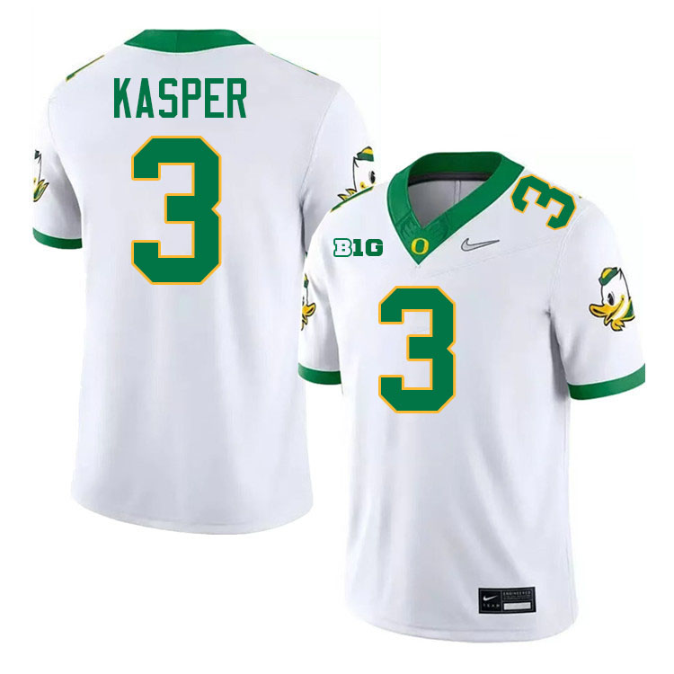 Kyler Kasper Oregon Jersey,Oregon Ducks Football Uniforms,Jerseys Youth-White